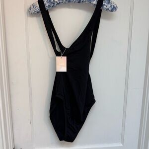 Andie Black Women's One Piece Swimsuit